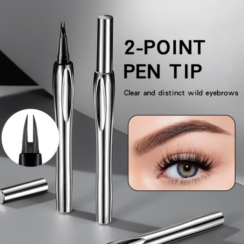 Double-ended eyebrow pencil