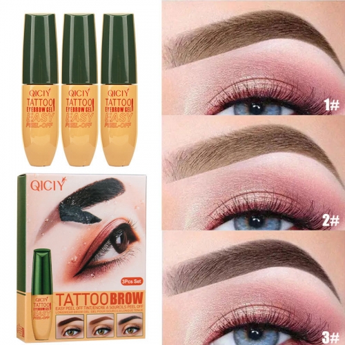 3 Pieces Of Tearable Eyebrow Cream