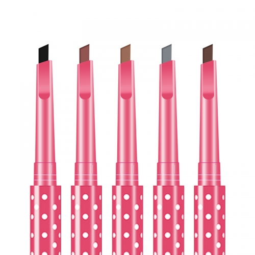 Discuss me Pink polka dot eyebrow pencil